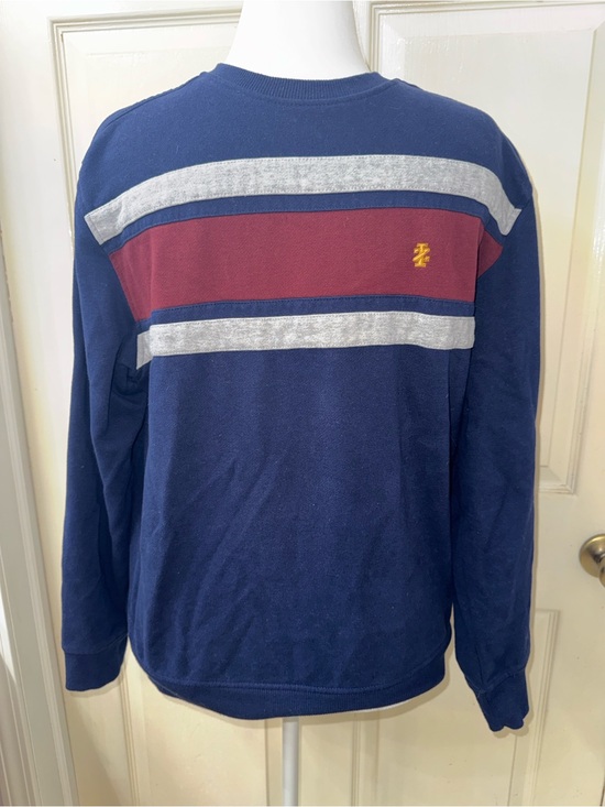 Izod Other - Izod Men’s Sportswear Fleece Colorblock Crewneck Sweatshirt Men’s Medium